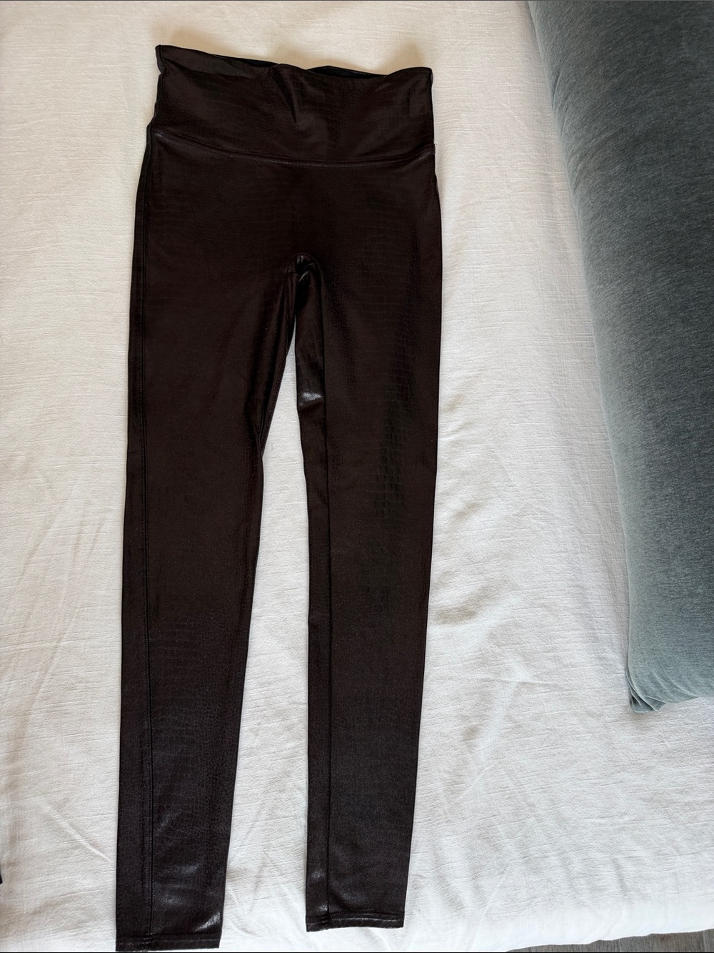 SPANX Black High-Waist Shaping Leggings